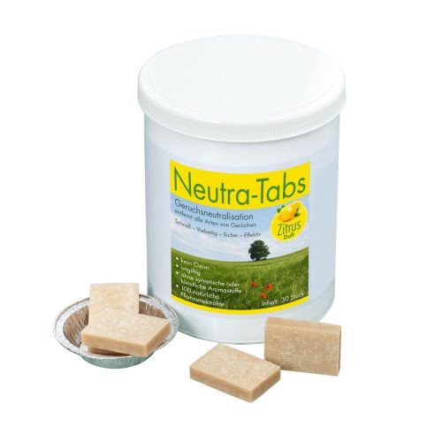 Roters - Neutra-Tabs Zitrone - Dose mit 30 Tabs - Tabs mit ätherischen Ölen zur Bekämpfung von Gerüchen - Bild 01